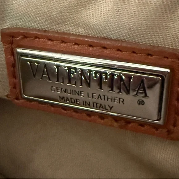 Valentina brown leather crossbody bag (B83) - Picture 7 of 11